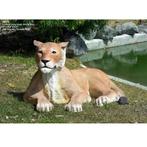 Lioness Lying Down – Leeuw beeld Lengte 145 cm