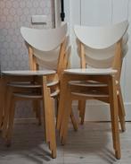 6 voor 120 euro - ikea Nordmyra (keuken) stoelen, Huis en Inrichting, Stoelen, Ophalen, Wit, Zo goed als nieuw, IKEA