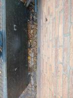 Natuursteen Kachelplaat 59x132x5cm, Huis en Inrichting, Kachels, Ophalen, Gebruikt