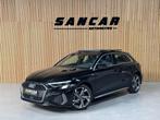 Audi A3 Sportback Audi A3 1.5 35 TFSI S edition 3X S-LINE 15, Auto's, 4 cilinders, 150 pk, Leder en Stof, Zwart