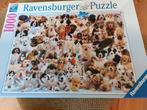 Ravensburger puzzel 1000 stukjes honden, Hobby en Vrije tijd, Ophalen of Verzenden, Zo goed als nieuw