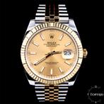 Rolex Datejust 41 126333 Champagne dial Fullset 12-2020, Gebruikt, Rolex, Polshorloge, Ophalen of Verzenden