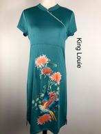 King Louie Jurk  (mt: 40) 10,8/8394, Maat 38/40 (M), Ophalen of Verzenden, Zo goed als nieuw, Knielengte