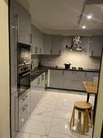 Ikea keukendeurjes Ringhult hoogglans grijs. Met handgrepen!, Huis en Inrichting, Keuken | Complete keukens, Grijs, Ophalen of Verzenden