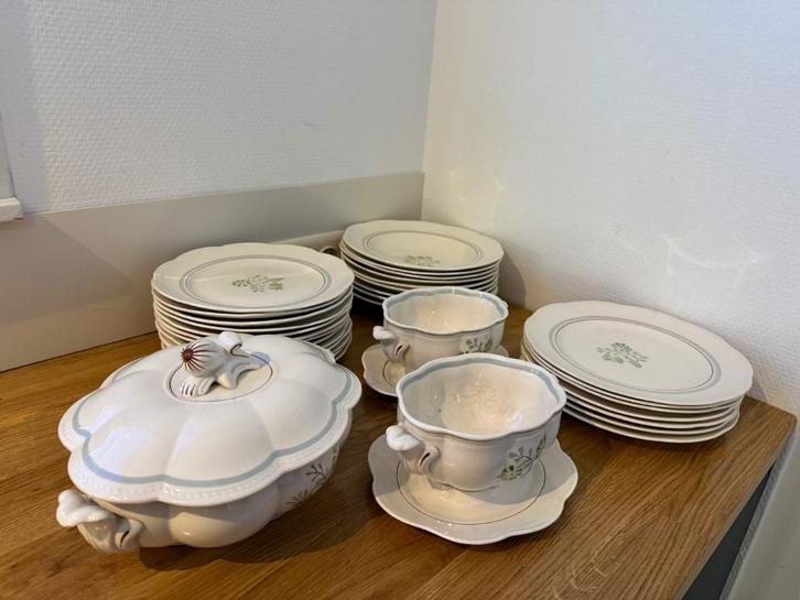 Aardewerk eetservies Rio 1049 van Gefle Upsala, Huis en Inrichting, Keuken | Servies, Gebruikt, Overige typen, Overige stijlen