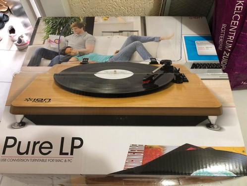 Nieuwe ION Pure LP Platenspeler met USB vinyl plaat, Audio, Tv en Foto, Platenspelers, Nieuw, Platenspeler, Overige merken, USB-aansluiting