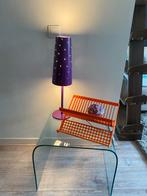 Paarse Ikea Talvik Tafellamp - Anne Nilsson - 1990's, Ophalen of Verzenden, Gebruikt, Kunststof, Minder dan 50 cm