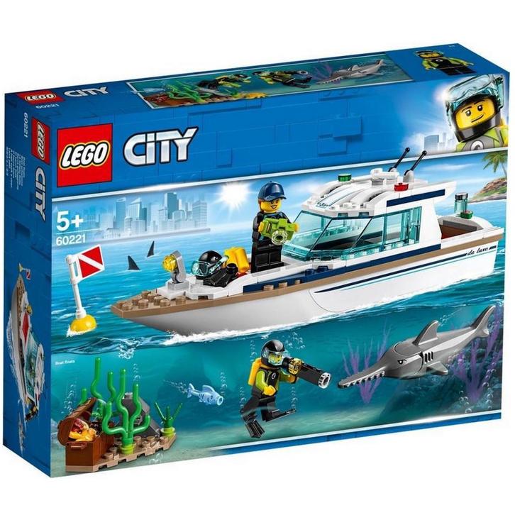 LEGO city yacht set 60221, Kinderen en Baby's, Speelgoed | Duplo en Lego, Zo goed als nieuw, Lego, Complete set, Ophalen of Verzenden