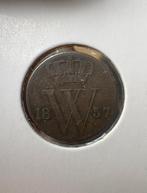 1/2 cent 1857, Postzegels en Munten, Munten | Nederland, Verzenden, Koning Willem III, Overige waardes, Losse munt