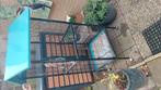 Grote vogelkooi/volière op zwenkwielen, Dieren en Toebehoren, Ophalen, Gebruikt, Metaal, Vogelkooi