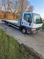 Mitsubishi Canter oprijwagen nw apk geheel goed 225xxxkm, 4 cilinders, Wit, Origineel Nederlands, Bedrijf