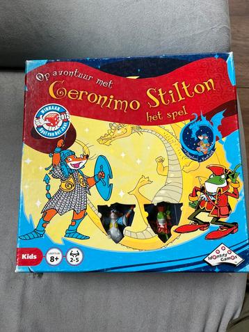 Op avontuur met Geronimo Stilton het spel beschikbaar voor biedingen