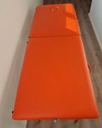 massagetafel kleur oranje, Ophalen, Zo goed als nieuw, Massagetafel