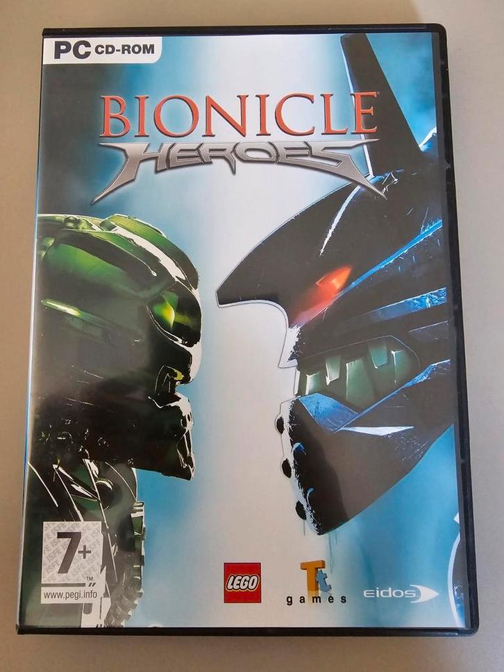 Pc game LEGO Bionicle heroes, Spelcomputers en Games, Games | Pc, Zo goed als nieuw, Avontuur en Actie, 1 speler, Vanaf 3 jaar