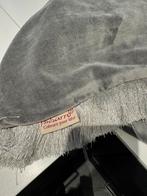 2 x Imbarro kussenhoes grijs fluweel, Ophalen of Verzenden