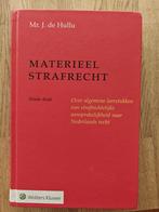 J. de Hullu - Materieel strafrecht, Ophalen of Verzenden, Zo goed als nieuw, J. de Hullu