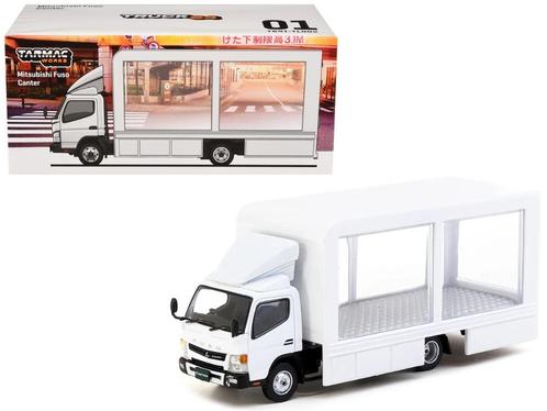 Tarmac 1:64 Mitsubishi Fuso Canter Mobile Display Truck, whi, Hobby en Vrije tijd, Modelauto's | Overige schalen, Nieuw, Auto
