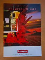 Folder Kemper Champion M 6000 De Veldheer Nederlands, Ophalen of Verzenden, Gelezen, Tractor en Landbouw