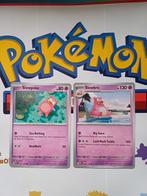 Slowpoke en slowbro Pokemon 151 setje mint, Ophalen of Verzenden, Zo goed als nieuw