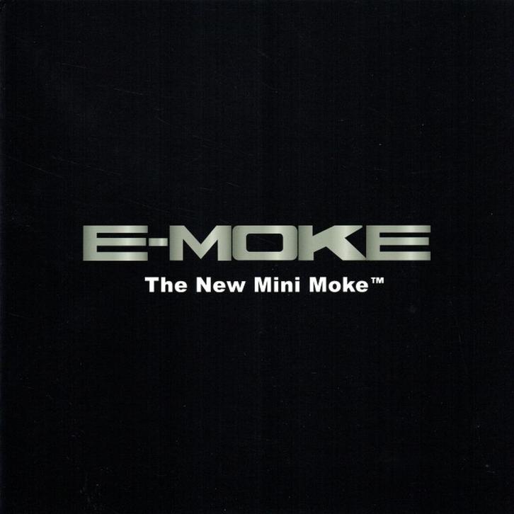 Folder Moke E-Moke (ca.2018), Boeken, Auto's | Folders en Tijdschriften, Zo goed als nieuw, Overige merken, Verzenden