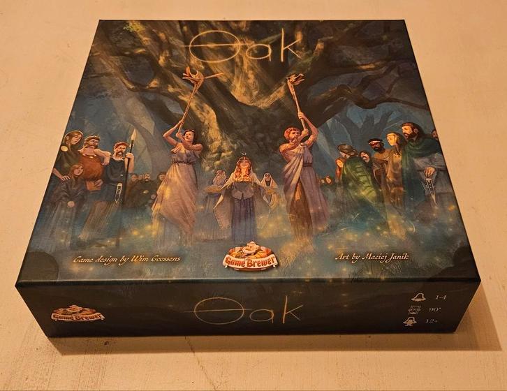 Oak bordspel, Hobby en Vrije tijd, Gezelschapsspellen | Bordspellen, Zo goed als nieuw, Ophalen of Verzenden