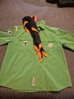 Scouting blouse maat 146 + sjaal, Verzamelen, Scouting, Ophalen of Verzenden, Gebruikt, Kleding