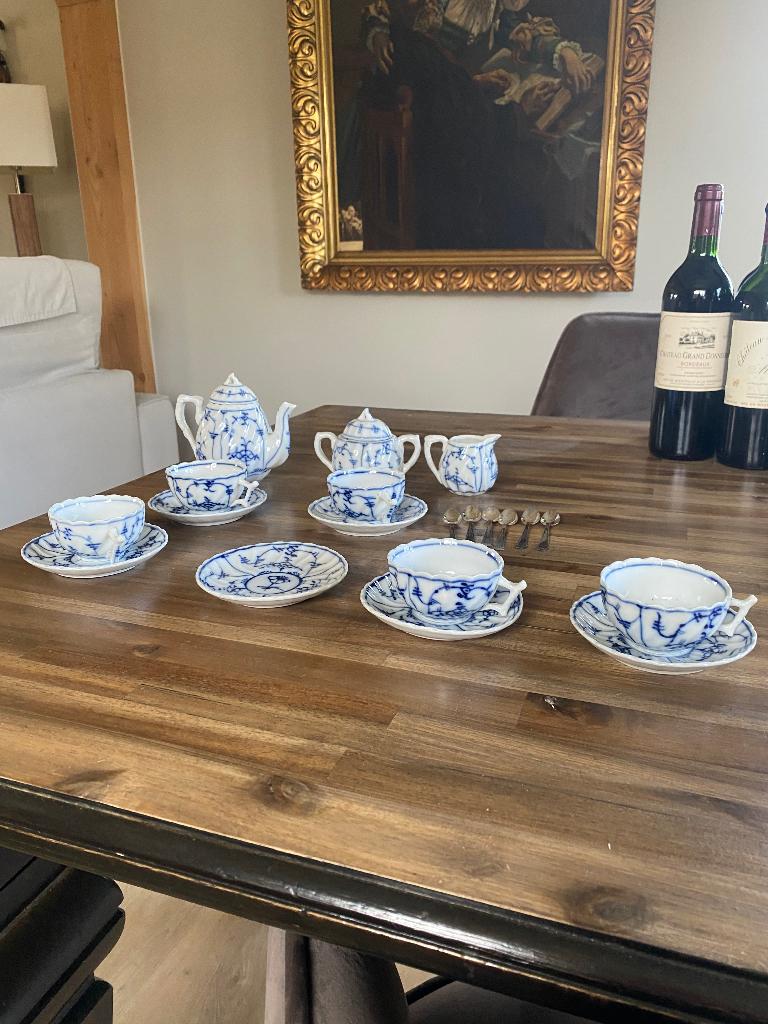 Antieke servies, Antiek en Kunst, Ophalen of Verzenden