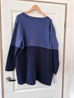 Lang warm vest van Yesta. Kleur marine/lila. Maat 50, Nieuw!, Kleding | Dames, Grote Maten, Ophalen of Verzenden, Paars, Trui of Vest