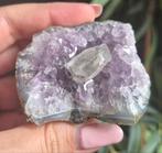 Amethist met calciet, Ophalen of Verzenden, Mineraal