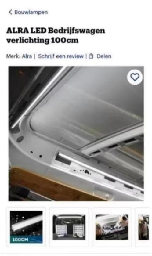NIEUW! Alra tl-buizen voor bedrijfswagen 1x50 1x100cm €33,99, Auto-onderdelen, Klein materiaal, Nieuw, Ophalen of Verzenden