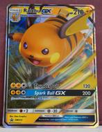 Raichu GX SM213 SM Black Star Promos Pokémon Kaart, Hobby en Vrije tijd, Verzamelkaartspellen | Pokémon, Verzenden, Nieuw, Losse kaart
