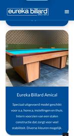 Biljart tafel compleet, Ophalen of Verzenden, Zo goed als nieuw