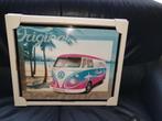 poster in lijst schilderij bus vw volkswagen t1 2 soorten, Ophalen, Minder dan 50 cm, Nieuw, Schilderij
