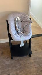 Te koop trip trap stoeltje met met newborn set, Ophalen of Verzenden, Zo goed als nieuw