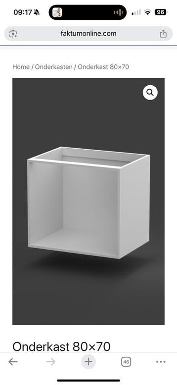 Gezocht: keukenelement faktum 80x70 - afbeelding 1