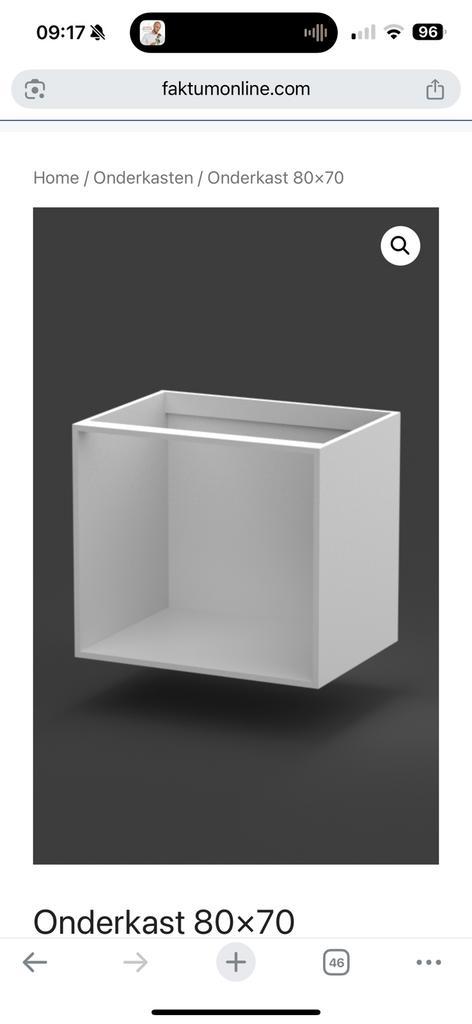 Gezocht: keukenelement faktum 80x70, Huis en Inrichting, Keuken | Keukenelementen, Zo goed als nieuw, Minder dan 100 cm, 25 tot 50 cm