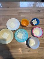 Plastic borden en kommen - ALLEEN OPHALEN, Huis en Inrichting, Overige materialen, Gebruikt, Ophalen of Verzenden, Bord(en)