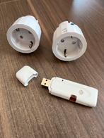Zwave (z wave) dimmer plug en usb key, Ophalen of Verzenden, Zo goed als nieuw, Stekker