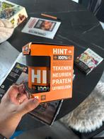 Hint Go! 100%NL, Hobby en Vrije tijd, Gezelschapsspellen | Bordspellen, Drie of vier spelers, Ophalen of Verzenden, Zo goed als nieuw