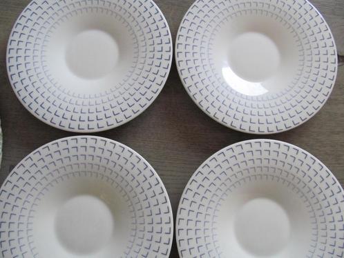 4 Rosenthal Yono Stratos aanvullende Borden / Schotel 18,5 d, Huis en Inrichting, Keuken | Servies, Zo goed als nieuw, Bord(en)