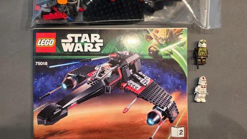 Lego Star Wars 75018 Jek-14's Stealth Starfighter, Kinderen en Baby's, Speelgoed | Duplo en Lego, Gebruikt, Lego, Complete set