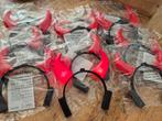Duivels Oortjes Haarband - Halloween Accessoires 5 voor €2,-, Ophalen of Verzenden, Nieuw, Feestartikel, Halloween of Griezel