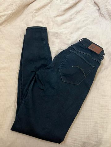 G-star raw shape high skinny jeans denim hoge taille beschikbaar voor biedingen