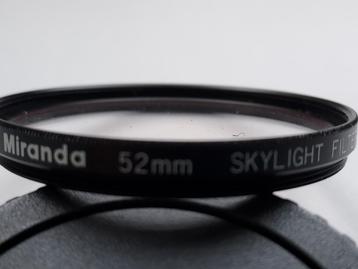 Miranda 52mm Skylight Filter - Made in Japan beschikbaar voor biedingen