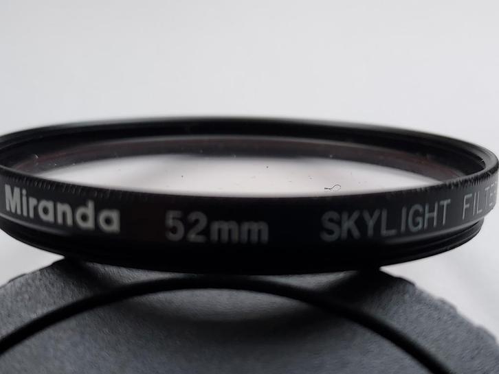 Miranda 52mm Skylight Filter - Made in Japan, Audio, Tv en Foto, Fotografie | Filters, Gebruikt, Overige typen, 50 tot 60 mm, Overige merken