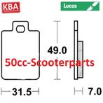 Remblokken Sinister Race Piaggio Vespa Gilera Mcb 688, Ophalen of Verzenden