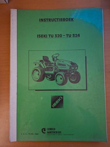 Instructieboek Iseki TU 320 - TU 324 Nederlandstalig beschikbaar voor biedingen