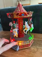 Draaimolen met kerst muziek en lampjes, Diversen, Kerst, Ophalen of Verzenden, Zo goed als nieuw