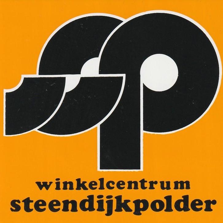 Sticker winkelcentrum Steendijkpolder Maassluis, Verzamelen, Stickers, Zo goed als nieuw, Overige typen, Verzenden