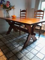 oude klooster tafel, Huis en Inrichting, Tafels | Eettafels, Ophalen, Gebruikt, Rechthoekig, 50 tot 100 cm